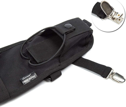Radio Shoulder Harness Holster Chest Holder for Police Firefighter Two Way Radio