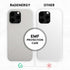 EMF Protection Liquid Silicone Shungite Case for iPhones, 5G Shield Reduction, Lightweight Back Cover (Beige, 13)