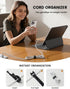 60PCS 6-Inch Lamicall Reusable Cable Ties, Upgraded Tapered Tail for Effortless Threading, Durable Nylon Hook and Loop