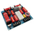 HiQltyla 3 Way Speaker Crossover, WEAH-3509A 350W Adjustable Passive Crossover for Car Home