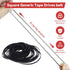 Recorder Rubber Belts, Cassette Recorder Maintenance Mix, 50PCS Rubber Square Belt 40-135MM