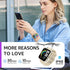 TOZO 2024 New Upgraded Smart Watch for iPhone & Android, 1.83" Fitness Tracker, IP68 Waterproof, 100+ Sport Modes