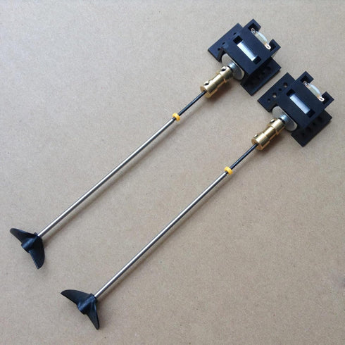 LICHIFIT 130 Set 12CM Double Motors RC Boat Drive Motor Seat Shaft Propellers RC Model Ship DIY Kit