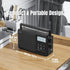 Raddy RF206 Digital AM FM Shortwave Radio, Portable Receiver with 8W Speaker, Battery Powered for Home & Gift