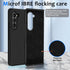 Z Fold 6 Liquid Silicone Case for Samsung Galaxy Z Fold6 5G, Slim Anti-Scratch Protective Cover for 7.6-inch, Black