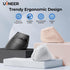 Uineer (BT4.0/5.0 2.4G) 3 4 Wireless Ergonomic Mouse, Bluetooth Mice and Rechargeable Vertical Mouse, Multi-Device