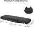 RAIACE Hard Storage Case for Logitech MX Keys S/MX Keys Advanced Wireless Keyboard (Case Only) - Black