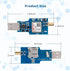 SIM800C USB to GSM Module, Quad-Band GSM/GPRS Wireless Module, Supports 2G/3G/4G Micro SIM Card