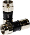 PPC Belden EX6PLUS RG-6 Snap & Seal Outdoor Compression Connector, Comcast, DTV & Dish Approved, 50 Piece by C.P. Company