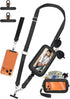 takyu Clip and Go Strap for Phone with Wallet Crossbody, 4-in-1 Adjustable Phone