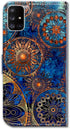 Case for Galaxy A71 5G - Gorgeous Colours Circle Mandala Leather Flip Wallet Cover with Card Slot