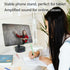 Bluetooth Speaker with Wireless Charging and Cell Phone Stand, Portable for Home and Outdoors