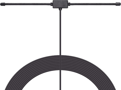 BINGFU 20-1300MHz Police Radio Scanner Dipole Antenna Adhesive Mount BNC Male Vehicle Mobile Ham Amateur Antenna