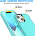 AICase iPhone 13 Mini Case (5.4") - Rugged, Heavy Duty, Shockproof, Dust Proof, with Glass Screen Protector.