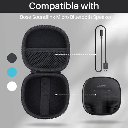 Hard Case for Bose SoundLink Micro Bluetooth Speaker (Blue Case)