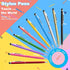 anngrowy Stylus Pen, Universal 2 in 1 Ballpoint Stylus for iPad, iPhone, Tablet, Laptops, Kindle, Samsung Galaxy