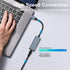 USB C to Ethernet Adapter, Driver Free RJ45 to USB C, 100Mbps Type-C Ethernet LAN Network Adapter for MacBook Pro/Air,