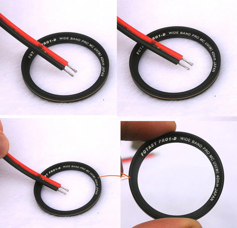 Fotasy 49mm Ultra Slim Circular PL Lens Filter, Nano Coatings MRC Multi Resistant Coating, 16 Layers Multi-Coated