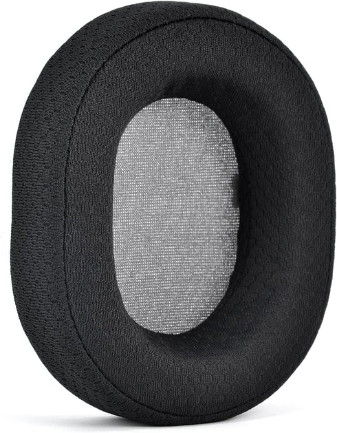 Defean Replacement Earpads for Corsair HS65 HS55 - High-Density Noise Cancelling Foam Cushions (Black Fabric)