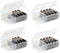 GlossyEnd Set of 4 - Two AA and Two AAA Battery Storage Box,