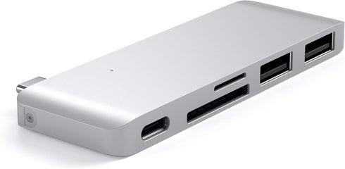 Satechi Aluminum Type-C USB 3.0 3-in-1 Combo Hub, for M2/M1 MacBook Pro/Air, iPad Pro/Air, Mac Mini, iMac M1