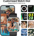Smart Watch, Fitness Tracker, 45mm Touchscreen, Heart Rate Monitor, Blood Oxygen, Sleep Tracking, IP68 Waterproof,