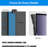 Galaxy Tab A9 Plus Case with Keyboard 11 inch, Magnetic Detachable Wireless Bluetooth Keyboard, Smart Cover with S Pen