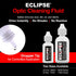 Eclipse Optic Cleaning Solution for Camera Lens and Digital Sensor Cleaner Fluid - 15ml Dropper Tip (2-Pack)