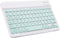 Ultra-Slim Portable Mini Bluetooth Keyboard, Rechargeable Wireless Keyboard for Apple iPad, iPhone, Samsung Tablet,