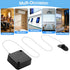 I3C 1 6.6ft/2m PCS Retractable Remote Control Tether, Remote Cable Lock Remote Leash for TV Remotes Game Controllers