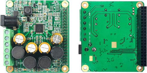 RPI HiFi AMP HAT TAS5713 Amplifier Audio Module, 25W Class-D Power Sound Card Expansion Board for Raspberry Pi