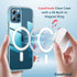 iPhone 11 Pro Max 2-in-1 Clear Case with Mag-Safe, Anti-Fingerprint Screen Protector & Cleaning Set (6.5")