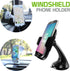 Cellet Windshield Car Phone Holder Mount - Dashboard Phone Holder for iPhones and Android Smartphones