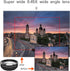 Phone Camera Lens, Professional Attachment Universal Clip on Cell Phone Photography Kit, 0.45X Wide Angle 12.5X Super