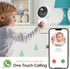 Dual Lens 2.4/5GHz WiFi Security Camera, 360° PTZ 2K Indoor Nanny Cams with Phone App, Night Vision, Local Storage