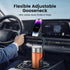 Cup Holder Phone Mount for Car, Universal 360° Adjustable Gooseneck Cell Phone Holder for Medium-Sized Vehicles,