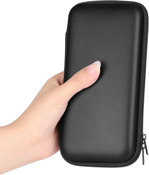 6.5x3.2x1 inch iMangoo Travel Essential Electronics Organizer Pouch Charger Case, Shockproof Dual Zipper Power Bank