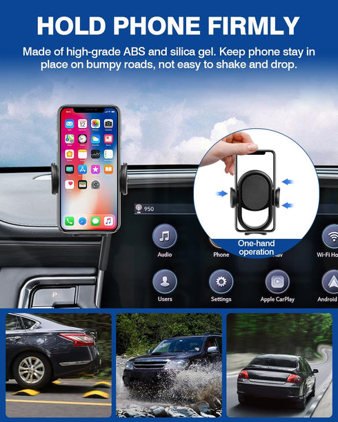 Autorder Car Phone Holder for 2021-2024 Chevrolet Suburban Accessories, 10.2-Inch Screen Cell Phone Mount, Hands-Free