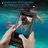 Pelican 2 Pack Marine - IP68 Waterproof Phone Pouch, Floating Waterproof Phone Case for iPhone 15 Pro Max, 14 Pro Max,