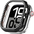 Miimall Rhinestones Bling Bumper Case for Women, Compatible with Apple Watch 42mm, Diamond Protective Cover