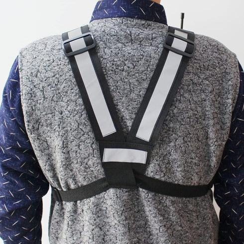 Universal Radio Harness Chest Rig Bag, Pocket Pack Holster Vest for Motorola Midland Two Way Radio