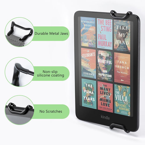 CoBak 6-7.5" Azure-1 Secure Hand Strap for Kindle and Tablets - Versatile and Lightweight Finger Grip Holder