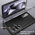 BaHaHoues Shockproof Case for Samsung Galaxy S24 Ultra, Black, with Built-in Kickstand Military Grade Protection