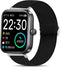 Stretch Elastics Nylon Adjustable Replacement Strap for SKG V7 Smart Watch/TOZO S2 44mm Watch/Boean ID207 Watch