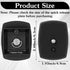 Xinjoduz 2 Pack Quick Release Plate for Tripod Universal Camera Mount Adapter Replacement with Stainless Steel ABS