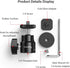 SmallRig 1/4" Camera Hot Shoe Mount, Ballhead Tripod with Additional 1/4" Screw, 2pcs Pack - 2059