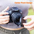 JJC 46mm Front Lens Cap Cover + Elastic Anti-Loss Cap Keeper Leash for Nikon Z DX 16-50mm f3.5-6.3 VR, Olympus M.Zuiko