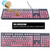 iKammo Keyboard Cover Skins for Dell KB216 & KM636 Keyboards, Optiplex 5250/3050/3240/5460/7450/7050 & Inspiron AIO