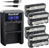 Kastar 4-Pack NP-F570 Battery and LED2 USB Charger for LituFoto P60 P60s R60 F40 P40 LED Light, DigitalFoto Solutions
