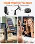 BANGMANG 2 1 17 16,15, 14, 13 12 in Magnetic Phone Holder Desk Mount, Cell Phone Clamp Clip for Pole Desk, Magnetic